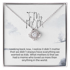 Love Knot Necklace For Mom