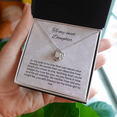Love Knot Necklace For Daughter