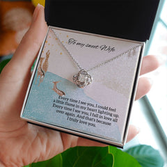Cassidy Love Knot Necklace For Wife