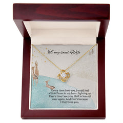 Cassidy Love Knot Necklace For Wife