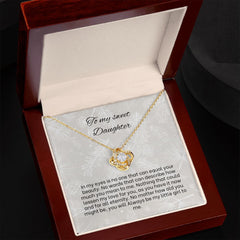 Love Knot Necklace For Daughter