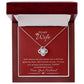 Love Know Necklace For Her on Valentine's Day