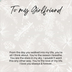 Delicate Heart Necklace For Girlfriend