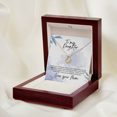 Delicate Heart Necklace For Daughter