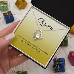 Forever Love Necklace with On Demand Message Card