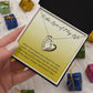 Forever Love Necklace with On Demand Message Card for Her