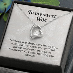 Forever Love Necklace For Wife