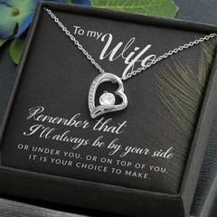 Forever Love Necklace with On Demand Message Card | It's Your Choice