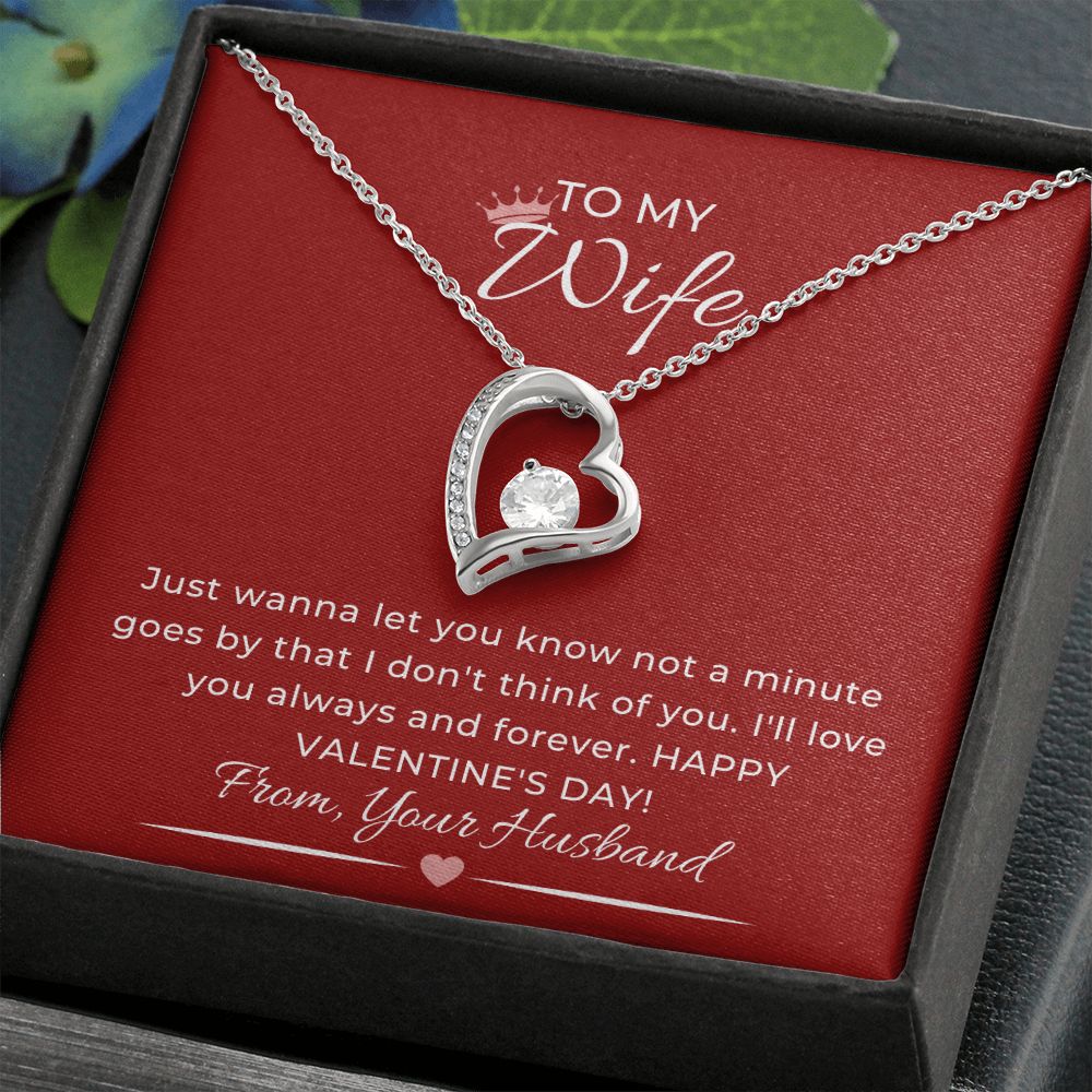 Forever Love Necklace For Her on Valentine's Day