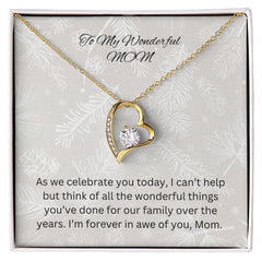 Forever Love Necklace For Mom
