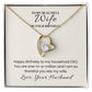 Forever Love Necklace for Her Birthday