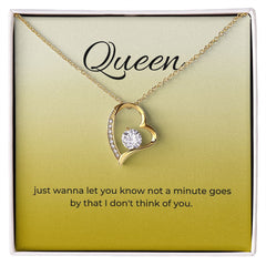 Forever Love Necklace with On Demand Message Card
