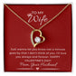 Forever Love Necklace For Her on Valentine's Day