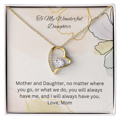 Forever Love Necklace For Daughter