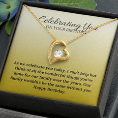 Forever Linked Necklace On Your Birthday | Gift For Her