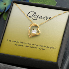 Forever Love Necklace with On Demand Message Card