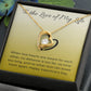 Forever Love Necklace with On Demand Message Card for Her