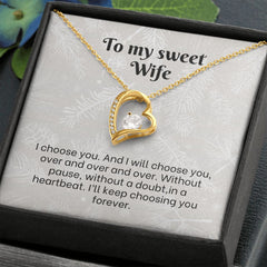 Forever Love Necklace For Wife