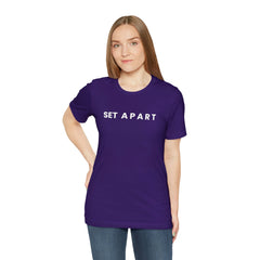 Set Apart Unisex Jersey Short Sleeve Tee