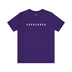 Surrender Faith Unisex Jersey Short Sleeve Tee