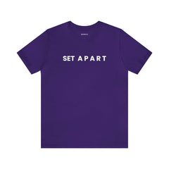 Set Apart Unisex Jersey Short Sleeve Tee