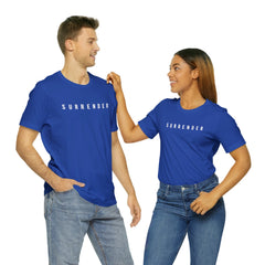 Surrender Faith Unisex Jersey Short Sleeve Tee