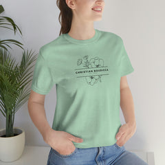 Christian Boudicca Vintage Spring Cotton Casual T-Shirt