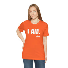 I am Unisex Jersey Short Sleeve Tee