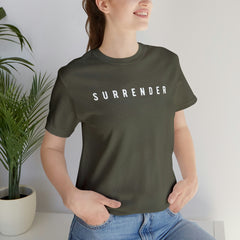 Surrender Faith Unisex Jersey Short Sleeve Tee