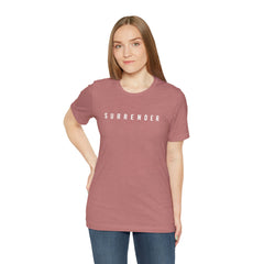 Surrender Faith Unisex Jersey Short Sleeve Tee