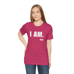 I am Unisex Jersey Short Sleeve Tee